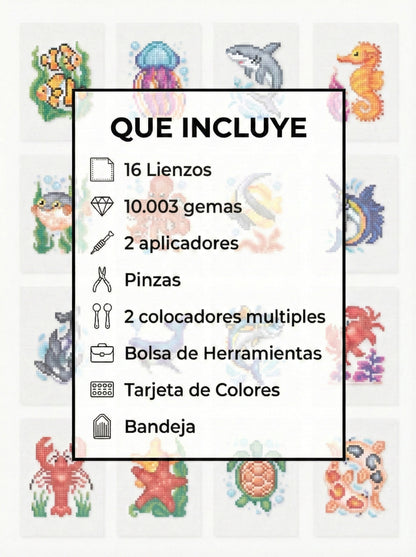 EDICIÓN OCEANO (16 Lienzos)