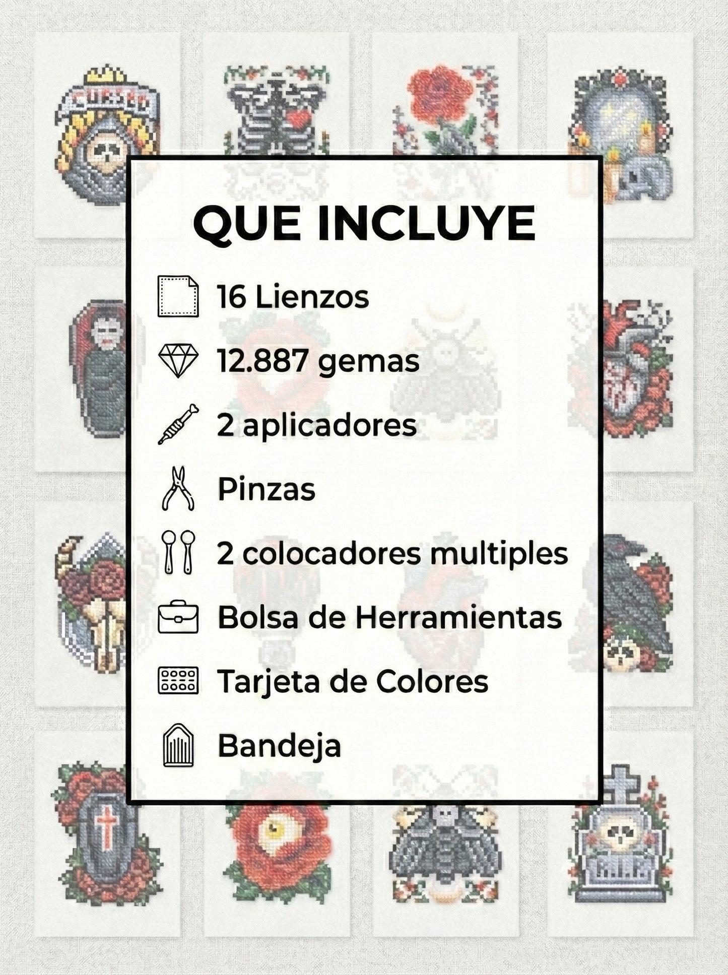 EDICIÓN GÓTICA (16 Lienzos)