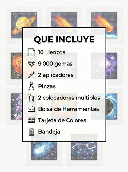 EDICIÓN ESPACIO (10 Lienzos)