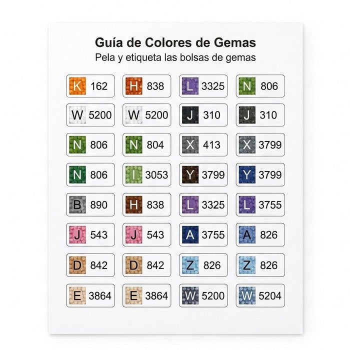 Guía de colores